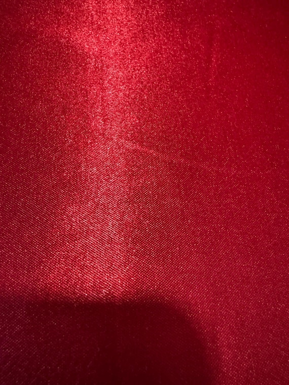 Deep Red Satin Fabric – Luxurious and Elegant 210B
