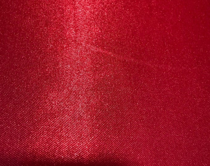 Deep Red Satin Fabric – Luxurious and Elegant 210B