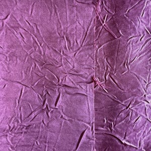 Crushed Plum Satin Fabric 165