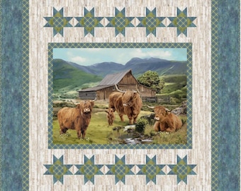 Highland Stars Quilt Pattern – PT3578
