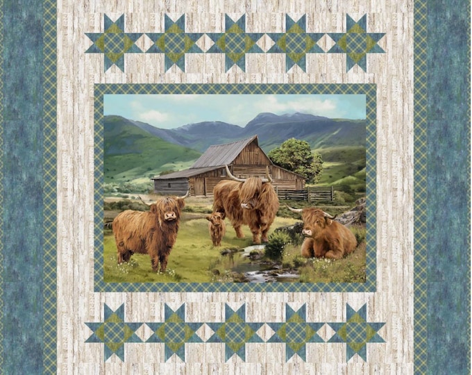 Highland Stars Quilt Pattern – PT3578