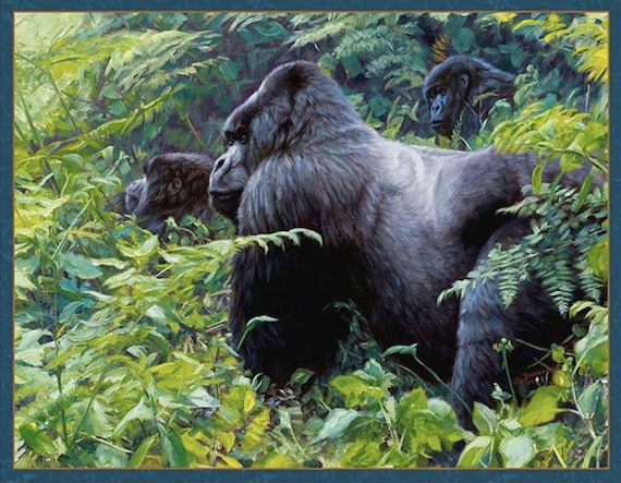 Gahonda in His Prime Fabric Panel – 36” by John Banovich - Q13