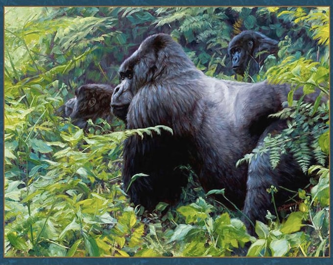 Gahonda in His Prime Fabric Panel – 36” by John Banovich - Q13