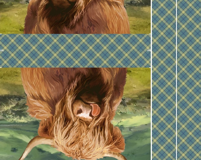 Northcott Fabrics – Highland Home Tote Bag Canvas C28696-76