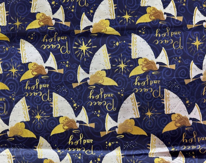 Holiday Angels “Peace and Joy” Fabric 180