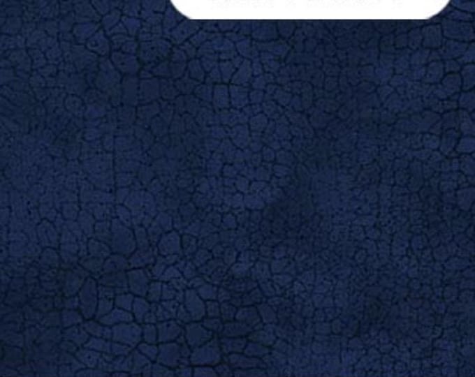 Northcott Crackle Fabric in Midnight Blue 9045-49