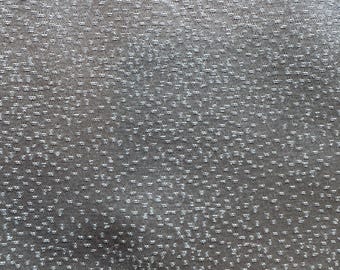Subtle Dot Jacquard Upholstery Fabric – Taupe 163