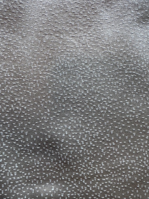 Subtle Dot Jacquard Upholstery Fabric – Taupe 163