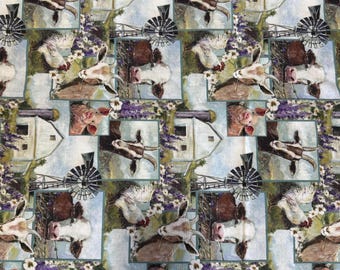 Farm Animals Scenic Blocks – Springs Creative – CP80816 Meadowbrook 236