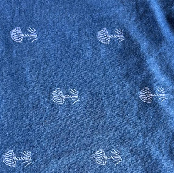 Embroidered Denim – Fall Ember Modern Folk 161B