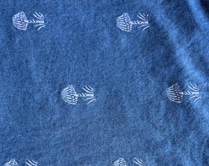 Embroidered Denim – Fall Ember Modern Folk