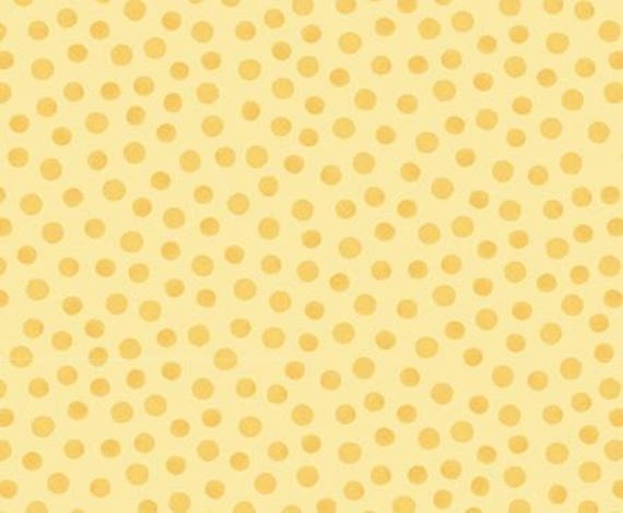 Clothworks SusyBee Tonal Dot Yellow SB20157-310