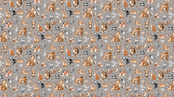 Northcott Woodland Adventures 25264-94