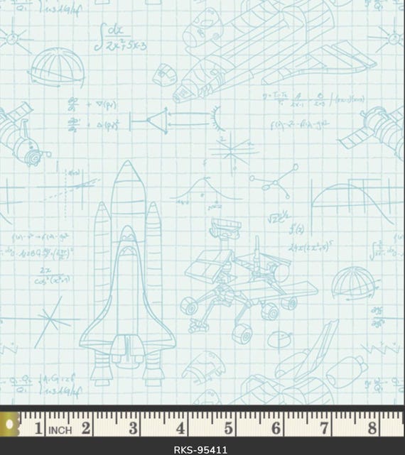 Art Gallery Fabric - Rocket Science RKS-95411