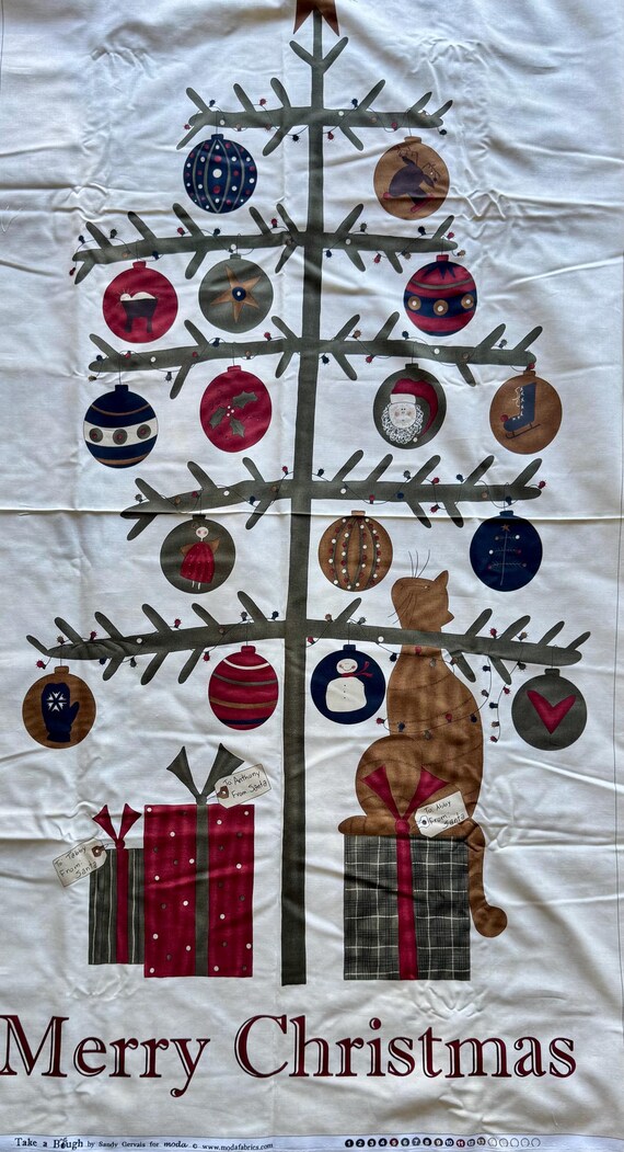 Take a Bough Christmas Panel by Sandy Gervais 154