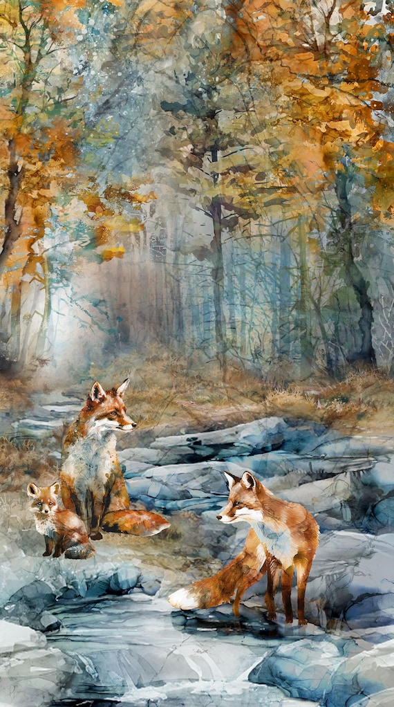 Northcott Fox Den dp28330-44