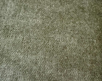 Soft Sage Plush Upholstery Fabric – Cozy Textured Solid 250R
