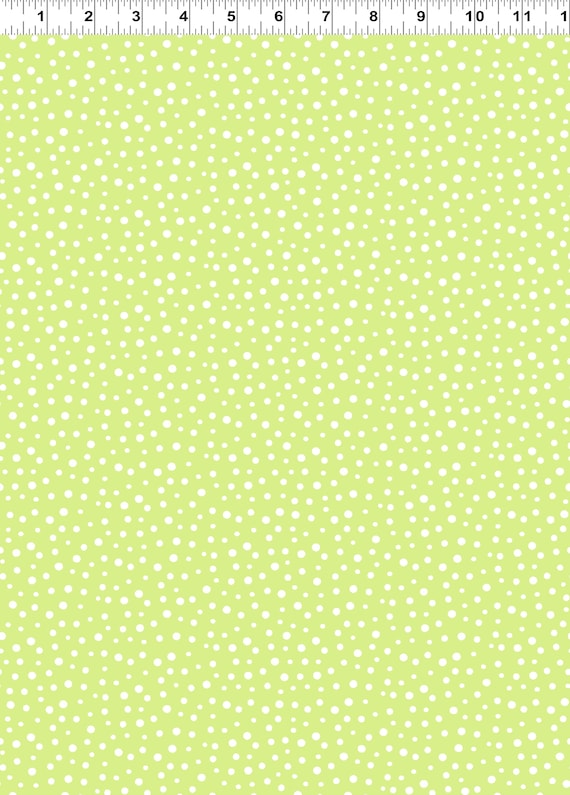 Clothworks Susybee Fabric Irregular Dot Fabric Collection SB20171-830 Medium Green