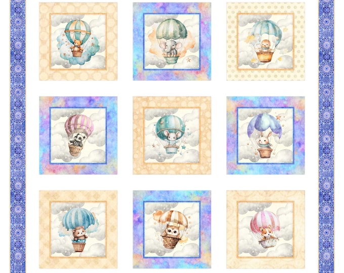 Oh the Places Fabric Collection – Panels 30665-Z