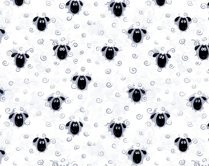 Clothworks SusyBee Heads & Curls SB20051-100