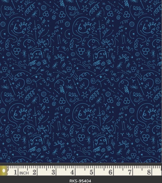 Art Gallery Fabric - Rocket Science RKS-95404