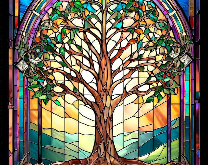 Tree of Life Fabric Panel – 30926-X