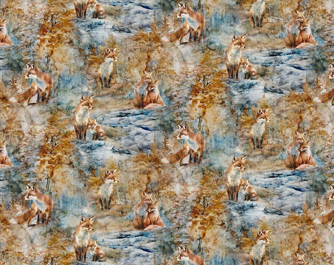 Northcott Fox Den DP28332-44