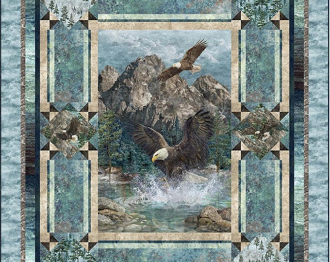 Soaring with the Eagle Quilting Kit – PTN3398