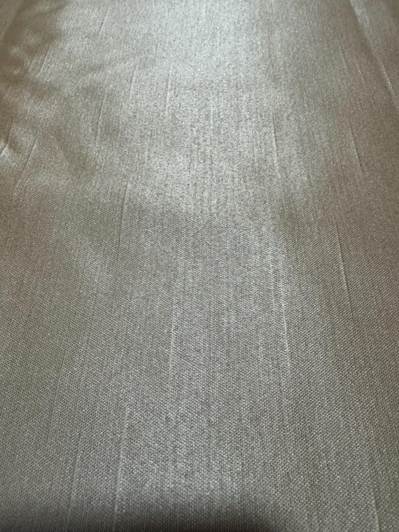 Gold Shimmer Faux Dupioni – Solid Elegant Textured Fabric 242