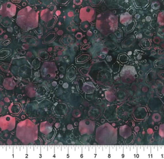 Northcott Quilting is My Voice Dark Green 83142-79