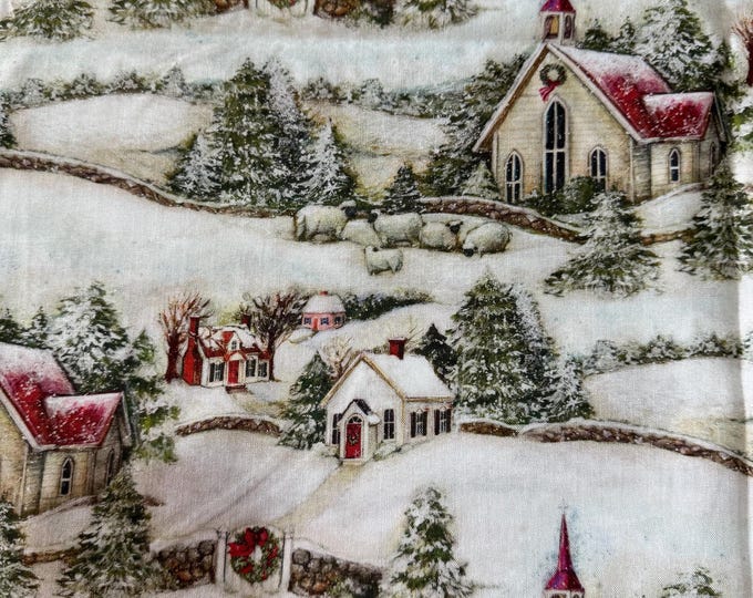 Country Church by Susan Winget – Winter Village Scene 190