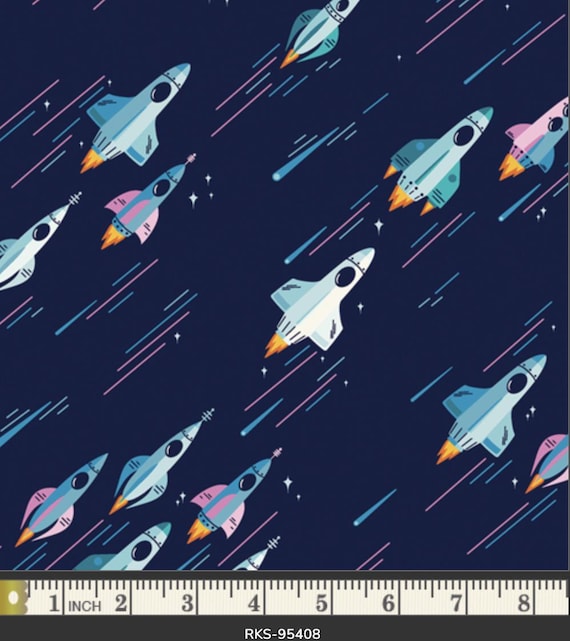Art Gallery Fabric - Rocket Science RKS-95408
