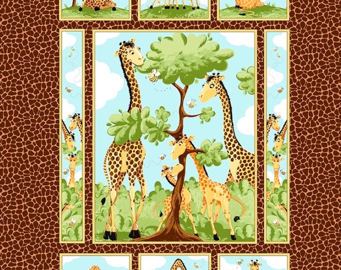 Susybee Fabric Zoe II 36" Quilt Panel SB20355-280