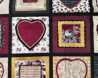 Heart Starter Panel – Lakehouse Fabrics 195