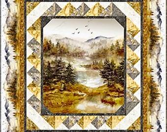 Misty Morning Quilt Kit — Throw/Twin Size