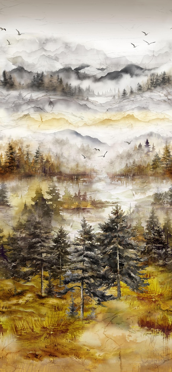 Northcott Misty Morning Fabric B28646-54