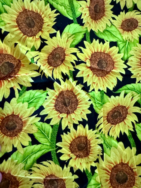 Sunflower Fabric – “Jardin Du Soleil” by Lola Molina for Wilmington Prints 336
