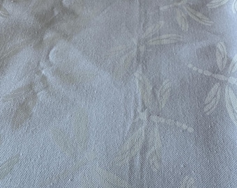 ream Jacquard Dragonfly Fabric – Elegant Tone-on-Tone Design 323
