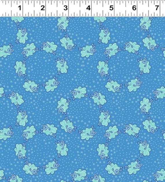 Clothworks Y4643-90 - Little Boy Blue Fabric