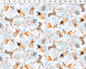 Clothworks Best Friends Digital Collage Collection Y4282-87