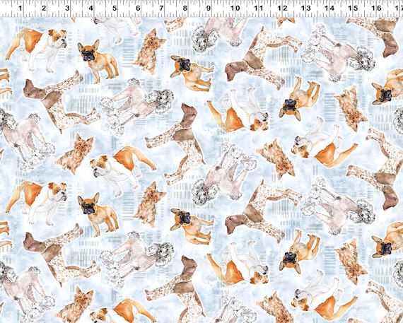 Clothworks Best Friends Digital Collage Collection Y4282-87