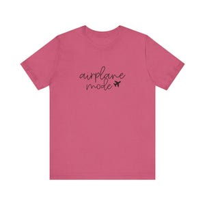 T-shirt mode avion | T-shirt à inscription cursive | Tenues de voyage pour les vacances | -shirt vintage Floride | Graphique unisexe image 14
