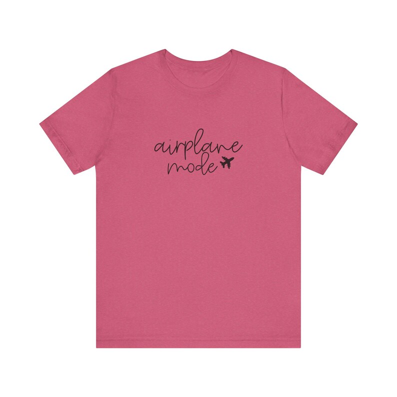 T-shirt mode avion | T-shirt à inscription cursive | Tenues de voyage pour les vacances | -shirt vintage Floride | Graphique unisexe image 14