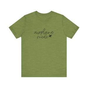 T-shirt mode avion | T-shirt à inscription cursive | Tenues de voyage pour les vacances | -shirt vintage Floride | Graphique unisexe image 7
