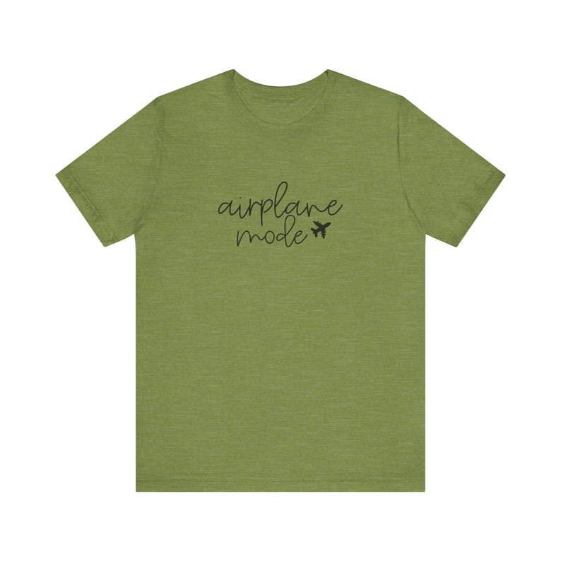 T-shirt mode avion | T-shirt à inscription cursive | Tenues de voyage pour les vacances | -shirt vintage Floride | Graphique unisexe image 7