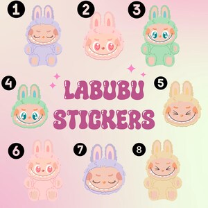 Cute LABUBU stickers