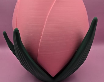 3D-printad rosenknoppsvas: Miljövänlig blomsterdekor