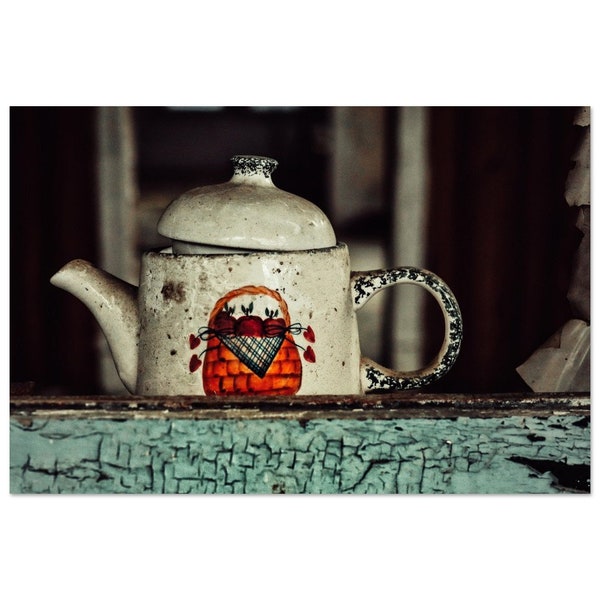 Teapot Photography 8x12" Print