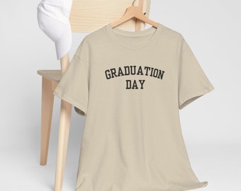 Graduation Day Adult Cotton Tee Shirt/Celebrate your day or your graduate's day! Class of 2024/Senior/Last Day of School Shirt/Teacher Shirt