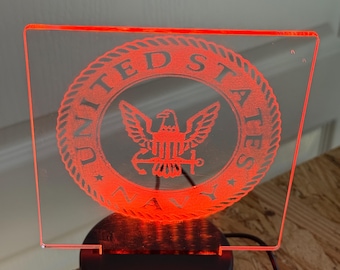 US Navy LED Night Light